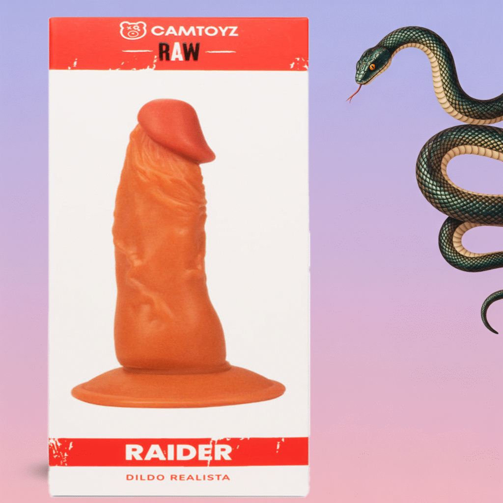 consolador dildo realista raider